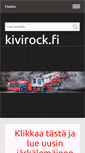 Mobile Screenshot of kivirock.fi